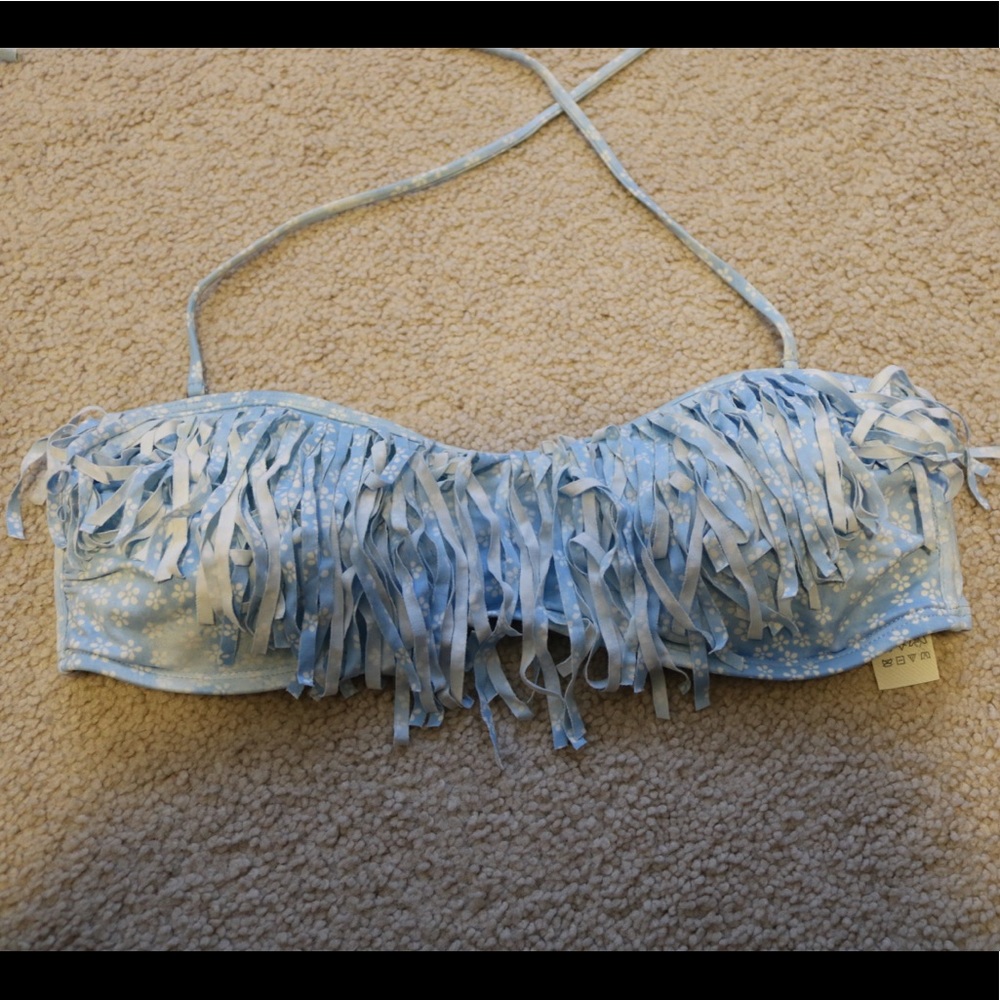 Bikini Top With Fringe